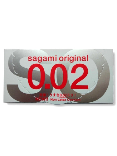 Sagami Original 0.02 ZESTAW 6x2 szt.