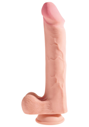 King Cock Triple Density with Balls 12 Inch