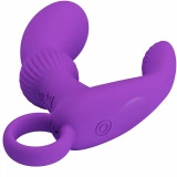 Pretty Love Cayla masażer prostaty lila, 12 trybów, pilot, USB