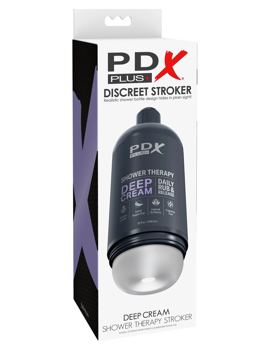 Masturbator Pdx Plus Shower Therapy Deep Cream Pipedream