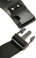 XR Brands Thunder Strap Wand – uprząż na udo z regulacją, czarna
