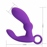Pretty Love Cayla masażer prostaty lila, 12 trybów, pilot, USB
