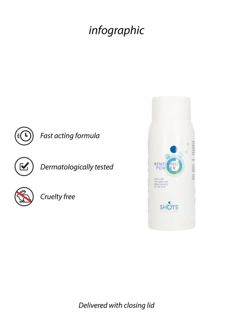 Shots Lubes proszek do pielęgnacji produktów z TPE 100 g