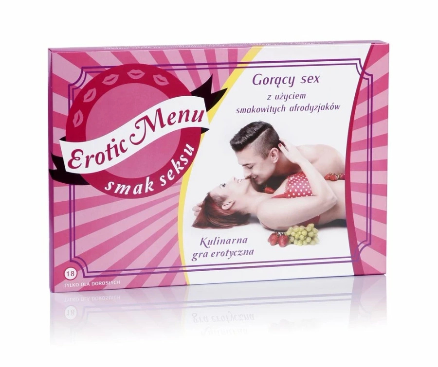 Grajmy Razem Erotic Menu gra planszowa kulinarna dla par 31 x 22 cm