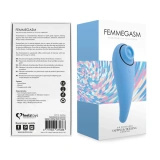 FeelzToys FemmeGasm turkusowy stymulator z funkcją stukania i łaskotania