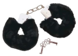 Bad Kitty kajdanki z pluszową osłoną czarne 28 cm