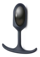 XR Brands Heavy Hitter Comfort Plug średni, korek analny silikonowy z obciążnikiem