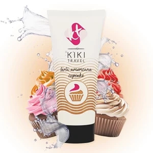 Kiki Travel lubrykant na bazie wody, babeczkowy, z aloesem, 50 ml, wegański