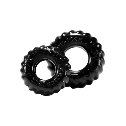 Pierścienie Erekcyjne Truckt Cockring 2 Pcs Black Oxballs