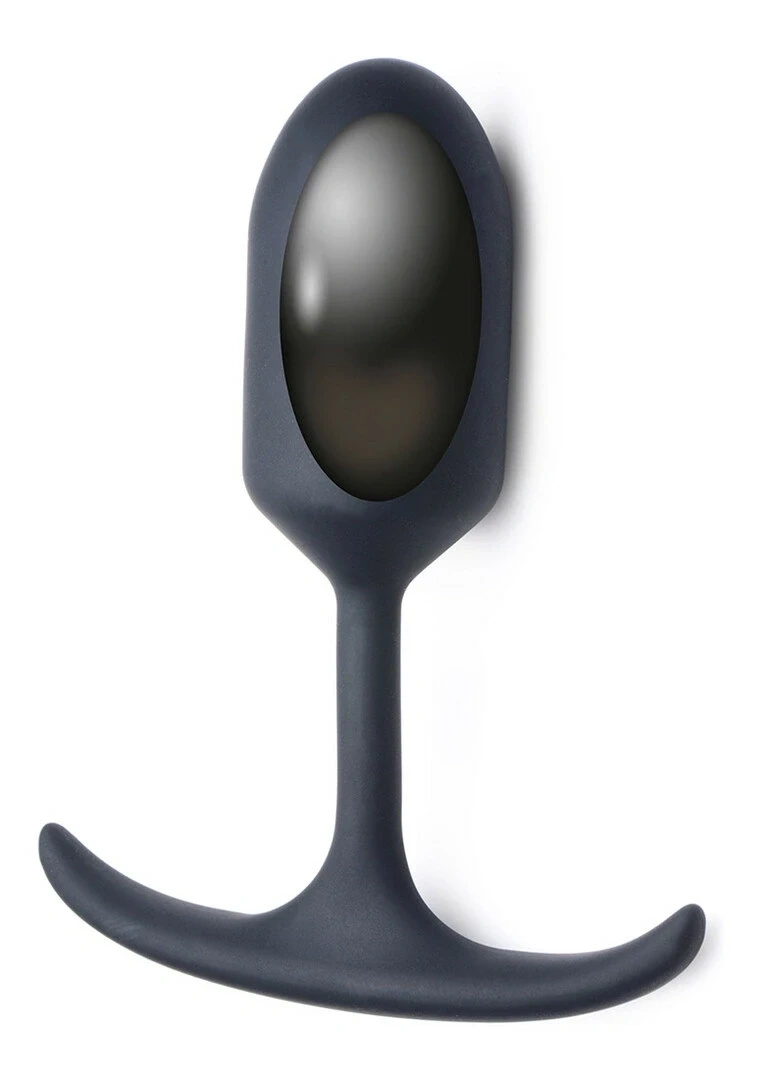 XR Brands Heavy Hitter Comfort Plug średni, korek analny silikonowy z obciążnikiem