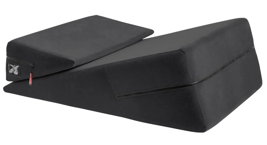 Liberator Wedge/Ramp Duo – zestaw 2 poduszek klinowych, czarny