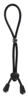 Bad Kitty pierścień regulowany z suwakiem czarny, silikonowy, 38 cm