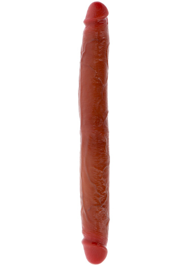 Podwójne Dildo Toyjoy Get Real Silicone Foreskin Double Dong TOYJOY