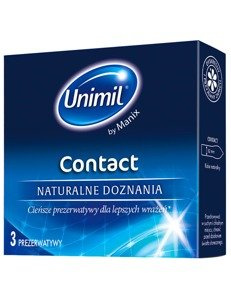 Contact - naturalne doznania, 100% komfortu (3 szt.)