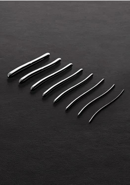 Steel zestaw 8 dwustronnych rozszerzaczy w etui, stal chirurgiczna
