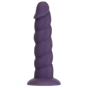 Addiction Fantasy Unicorn Purple dildo silikonowe 18 cm z przyssawką