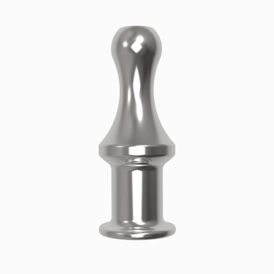 Diogol Jaz Open korek analny aluminiowy z otworem 120 mm