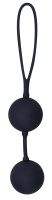 Black Velvets kulki gejszy z pętelką czarne, silikonowe, 54 g