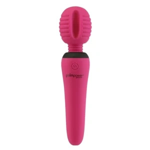 PalmPower Groove Mini Wand masażer ręczny fuksja 15,2 cm USB