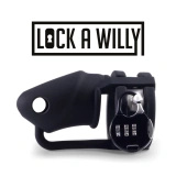 Lock a Willy – męski pas cnoty regulowany, zestaw z kłódką