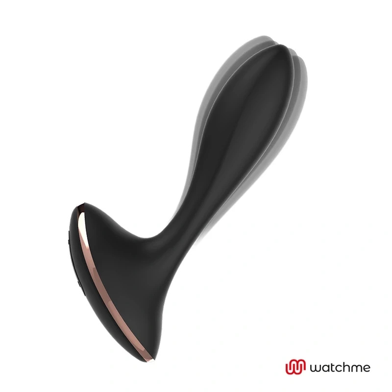 ANBIGUO Vernet – wibrator z pilotem WATCHME w formie zegarka, czarny