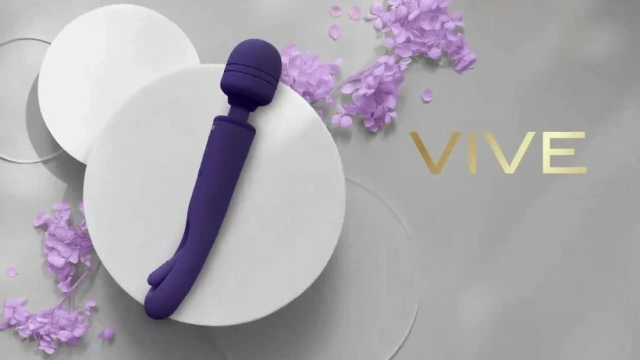 VIVE Kiku – wielofunkcyjna różdżka dwustronna z systemem wibrującym