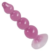 You2Toys korek analny kulkowy TPR purpurowy 13 cm