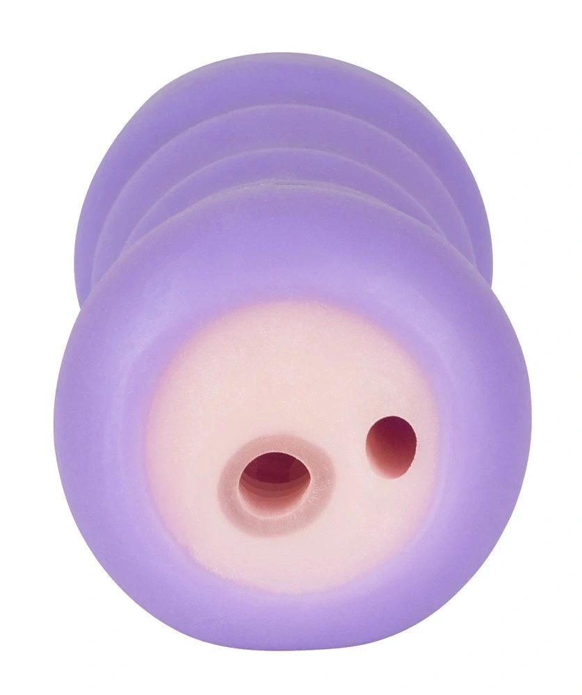 You2Toys Gina masturbator z wibracjami, fioletowy, 14 cm