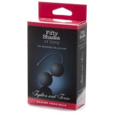 Fifty Shades of Grey Tighten and Tense – kulki gejszy silikonowe, 70 g, 16,5 cm