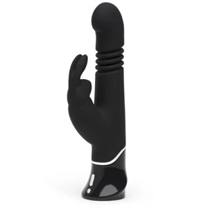 Fifty Shades of Grey Greedy Girl Rabbit G-Spot pulsacyjny wibrator, czarny