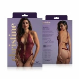 Christine Body Basic Instinct koronkowe z ozdobnymi złotymi detalami L/XL