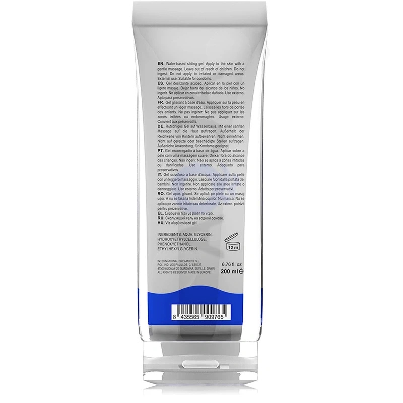 AQUA Quality lubrykant na bazie wody 200 ml – bezbarwny, neutralny