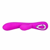 Pretty Love wibrator liliowy 18 cm – 10 trybów, podwójny silnik