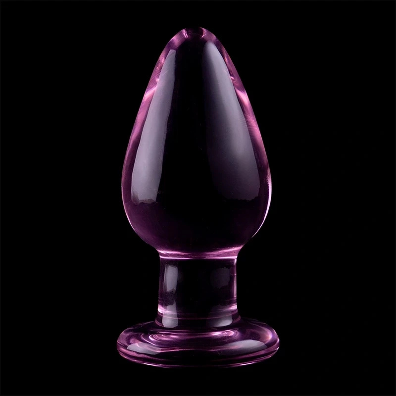 Ibiza Nebula Series Model 3 – szklany korek analny różowy 11 cm