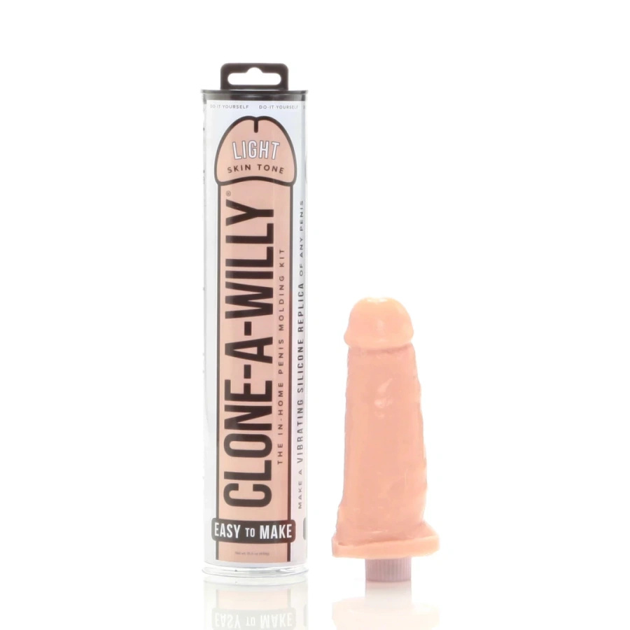 Clone-A-Willy Kit Light Skin – zestaw do tworzenia odlewu, jasny odcień
