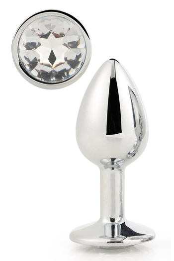 Korek Analny Gleaming Love Silver Plug Dreamtoys