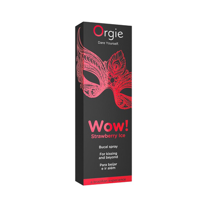 Spray do seksu oralnego Strawberry Ice Spray 10 Ml Orgie
