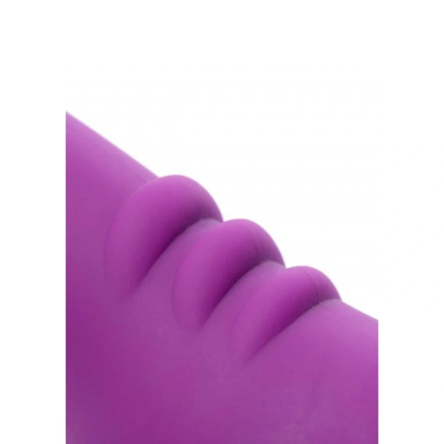 XR Brands Royal silikonowy strapless potrójny, wibrujący, czarny