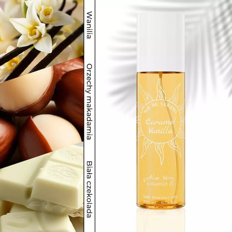 Mgiełka Sol De Verano Caramel Vanilla 200Ml Neness