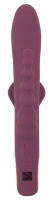 You2Toys Slim Triple Plum – wibrator potrójny 3w1, śliwkowy, 21,4 cm