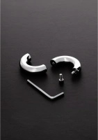 Steel magnetyczny pierścień dwuczęściowy 1,5 cm, stal nierdzewna