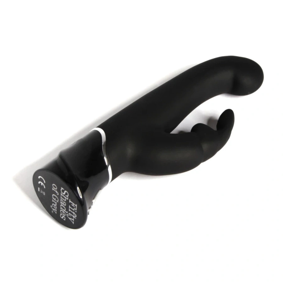 Fifty Shades of Grey Greedy Girl – wibrator króliczek silikonowy, 24,1 cm