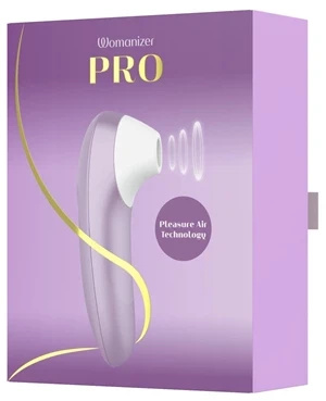 Womanizer Pro Lilac – masażer łechtaczki bezdotykowy, 11 poziomów intensywności
