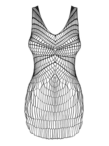 D607 sukienka czarna - Obsessive