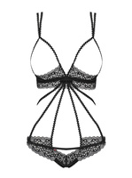 Liferia body otwarte czarne - Obsessive
