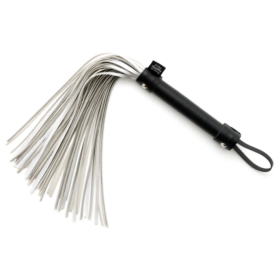Fifty Shades of Grey Please Sir pejcz czarno-srebrny 38,1 cm