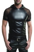 T-shirt Z Kapturem Wetlook Z Rękawami Z Siateczki Solar Czarny Regnes
