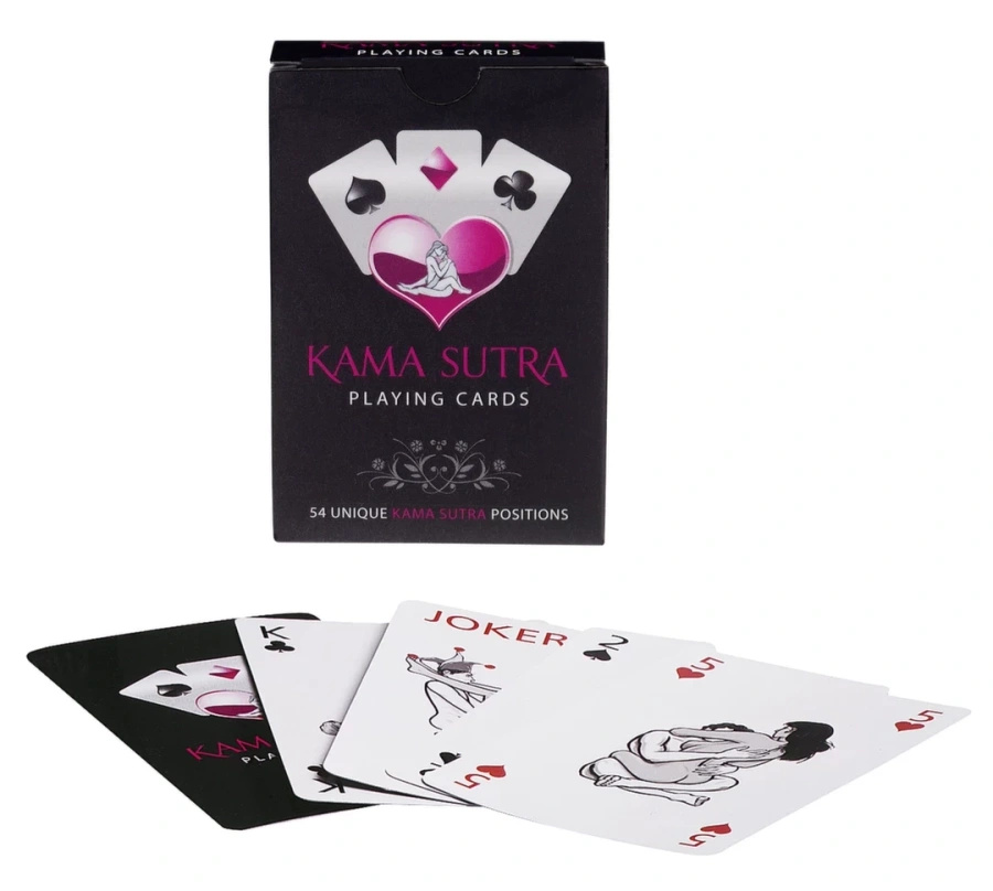 Tease and Please Kama Sutra – talia 54 kart do gry z ilustracjami pozycji