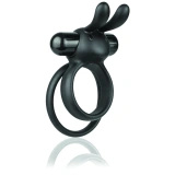 The Screaming O Ohare XL Black – silikonowy pierścień z 4 trybami pracy