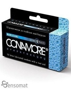 Conamore Wet - standardowe, nawilżane (12 szt.)
